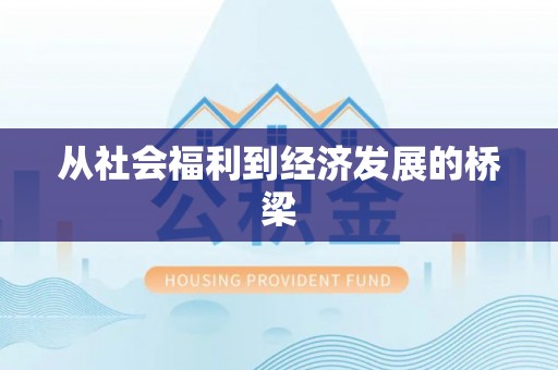 武侯从社会福利到经济发展的桥梁