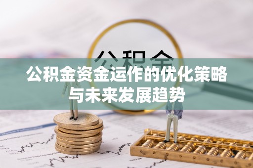 武侯公积金资金运作的优化策略与未来发展趋势