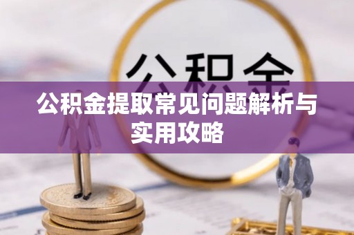 武侯公积金提取常见问题解析与实用攻略