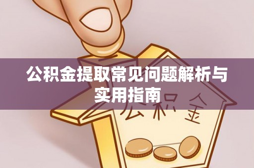 武侯公积金提取常见问题解析与实用指南
