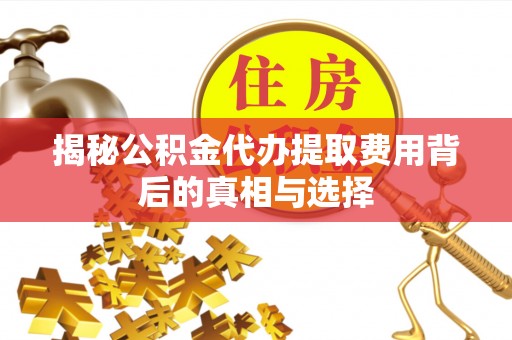 武侯揭秘公积金代办提取费用背后的真相与选择