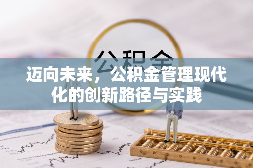 武侯迈向未来，公积金管理现代化的创新路径与实践