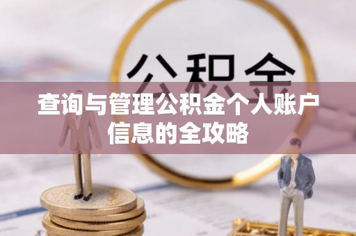 武侯查询与管理公积金个人账户信息的全攻略