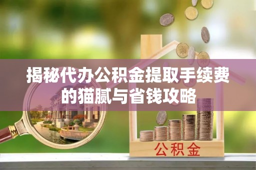 武侯揭秘代办公积金提取手续费的猫腻与省钱攻略