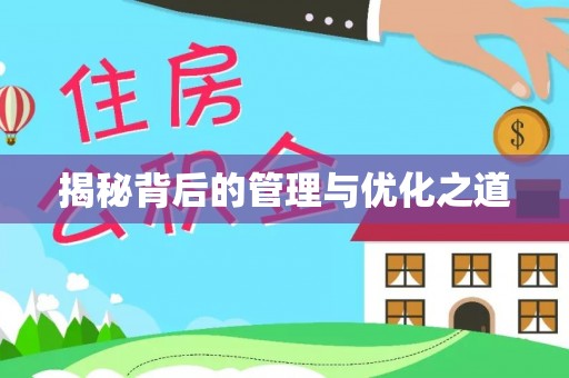 武侯揭秘背后的管理与优化之道