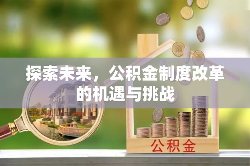 武侯探索未来，公积金制度改革的机遇与挑战
