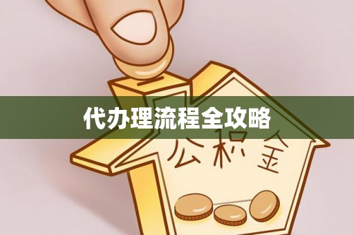 武侯代办理流程全攻略