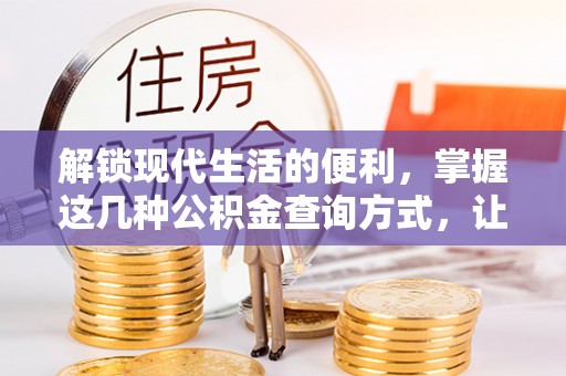 武侯解锁现代生活的便利，掌握这几种公积金查询方式，让理财更轻松
