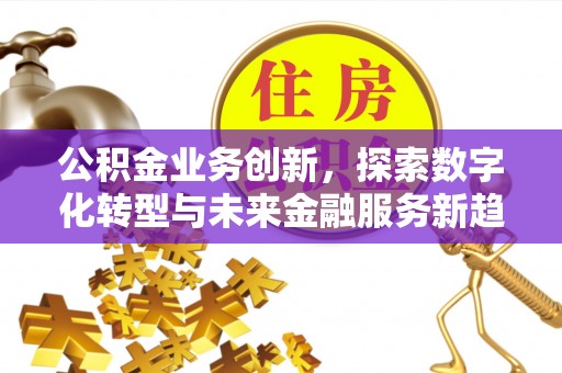 武侯公积金业务创新，探索数字化转型与未来金融服务新趋势